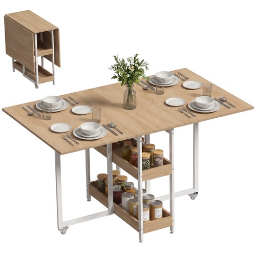 Homcom tavolo pieghevole con - tavolo,