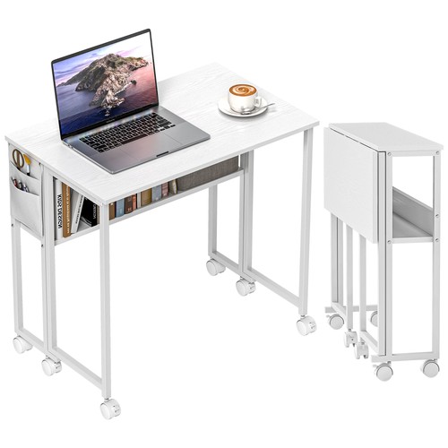 Homcom scrivania pieghevole - scrivania, a