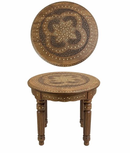 Tavolino rotondo legno - in,